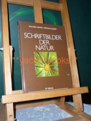 gebrauchtes Buch – Hennig, Eckhard und Hermann Burger – Schriftbilder der Natur.