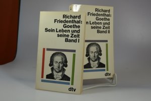 antiquarisches Buch – Richard Friedenthal – Goethe. Sein Leben und seine Zeit. 2 Bände. dtv-Taschenbücher 518 und 519.