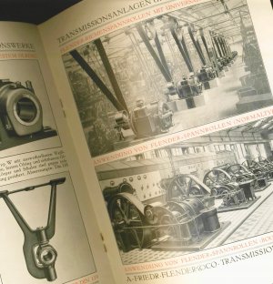 antiquarisches Buch – A. Friedr. FLENDER & Co – "FLENDER Transmissionen" Katalog 1930