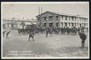 04352; USA. Camp Geand. Indoor. Baseball.