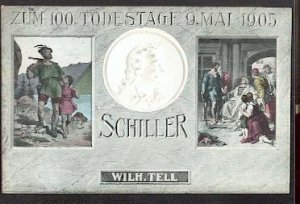 gebrauchtes Buch – 01637; Schiller. Zum 100 Todestag 9 Mai 1905.