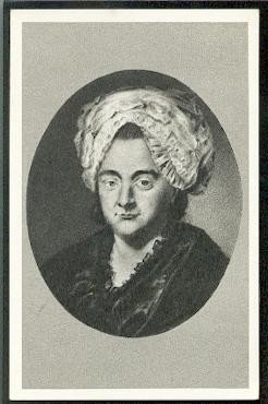 01670; Goethe. Catharina Elisabeth Goethe, des Dichters Mutter.