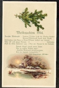 gebrauchtes Buch – 02271; Weihnachten 1914 Mit Gedicht. I WK.