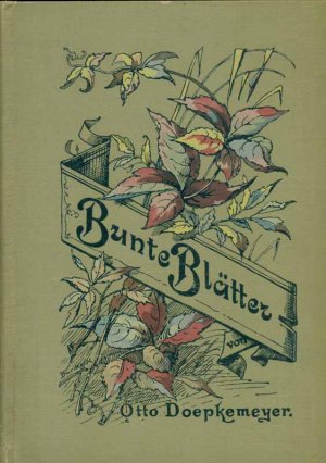 antiquarisches Buch – Otto Doepkemeyer – Bunte Blätter. Gedichte.