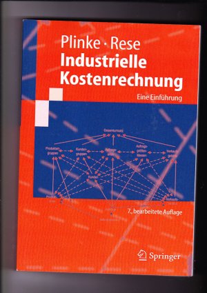 gebrauchtes Buch – Fachbuch - Plinke, Wulff und Richard Reschika – Wulff Plinke, Mario Rese, Industrielle Kostenrechnung - Einführung / 7. Auflage