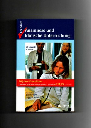 ISBN 3131395613 "Checkliste Anamnese Und Klinische Untersuchung ...