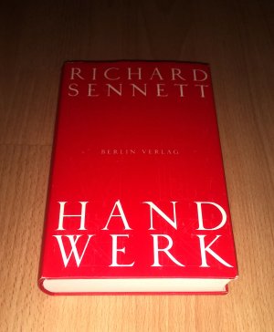 Richard Sennett, Handwerk / gebundene Ausgabe