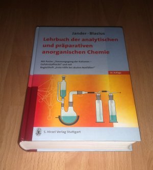 Jander, Blasius, Lehrbuch der analytischen und präparativen anorganischen Chemie / 16. Auflage