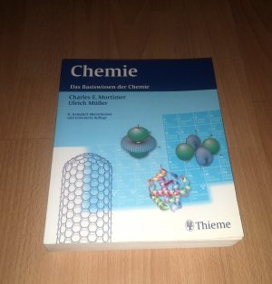 gebrauchtes Buch – Mortimer, Charles E – Charles Mortimer, Chemie - Das Basiswissen der Chemie / 8. Auflage