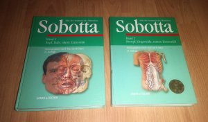 gebrauchtes Buch – Atlas Anatomie - Sobotta – Sobotta - Atlas der Anatomie des Menschen Band 1 + 2 / Paket, Set, Bundle