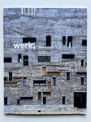 gebrauchtes Buch – werk, bauen + wohnen – Heft 5-2013. Dauerhaft, Wang Shu, Adrian Streich, Selbstverwaltung