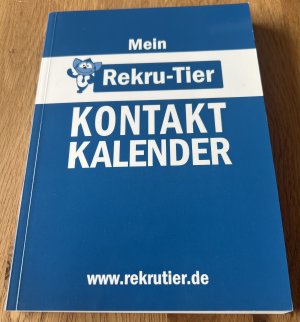 gebrauchtes Buch – Von Massenbach, Rainer / Schlosser – Mein REKRU-TIER Kontaktkalender