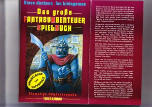 Das große FantasyAbenteuerSpielBuch; (Fantasyabenteuer Spielbuch; Fantasy Abenteuer Spielbuch) aus d. Engl. von Irene Hess