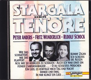 gebrauchter Tonträger – Anders / Wunderlich / Schock - – Stargala der Tenöre : Audio CD