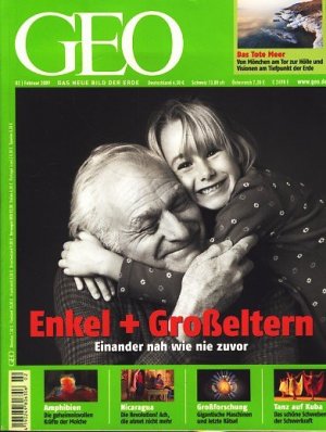 Zeitschrift , Magazin : Geo : Heft 2 Februar 2009 : Enkel und Großeltern