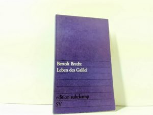 gebrauchtes Buch – Bertolt Brecht – Leben des Galilei : Schauspiel ; Edition Suhrkamp