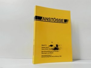 gebrauchtes Buch – Anstösse Band 10 : Berufsausbildung für Europa - Ökologie und Markt; Teil: 3.