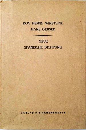 Neue Spanische Dichtung