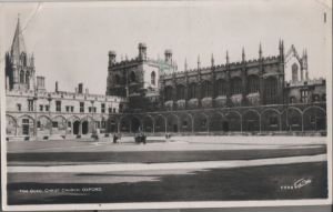 Postkarte: Grossbritannien - Oxford - Tom Quad, Christ Church - 1959