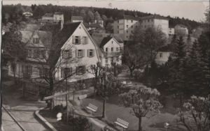 Postkarte: Bad Koenig - Eingang zum Odenwald-Sanatorium - 1967