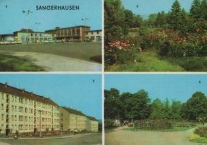 gebrauchtes Buch – Postkarte: Sangerhausen - u.a. Rosarium - 1971 gebrauchtes Buch – Postkarte: Sangerhausen - u.a. Rosarium - 1971