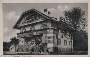 Postkarte: Finsterbergen - Landhaus Hartung - 1964