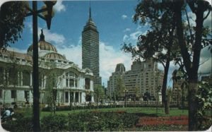 gebrauchtes Buch – Postkarte: Mexiko - Mexico City - Palacio de Bellas Artes - 1991