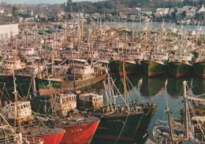 Postkarte: Frankreich - Port de Concarneau - 1979