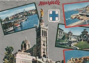 Postkarte: Frankreich - Marseille - Reflets de Provence - 1968