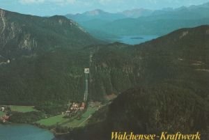 gebrauchtes Buch – Postkarte: Walchensee - Kraftwerk - ca. 1995