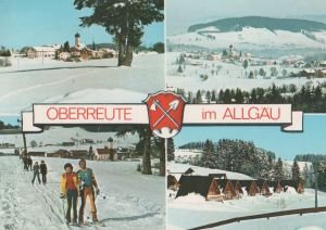 gebrauchtes Buch – Postkarte: Oberreute, Allgaeu - Winter - 1984