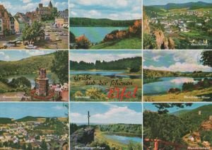 gebrauchtes Buch – Postkarte: Eifel - u.a. Pulvermaar - 1977