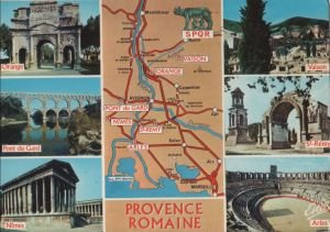 gebrauchtes Buch – Postkarte: Frankreich - Orange - Provence Romaine - ca. 1980