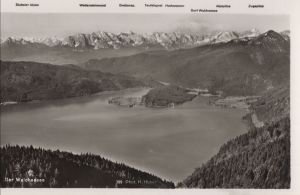 gebrauchtes Buch – Postkarte: Walchensee - von oben