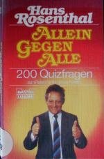 Allein gegen Alle 200 Quizfragen