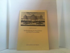 gebrauchtes Buch – Magnus Backes – Die Restaurisierung des Treppenhauses von Schloß Pommersfelden. Sonderdruck aus Jahrbuch der Bayerischen Denkmalpflege 32/1978.