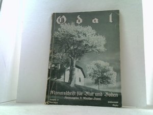 antiquarisches Buch – Darre, R. Walther  – Odal. 11. Jahrgang 1942, Heft 5. Ausgabe A. Monatsschrift für Blut und Boden.