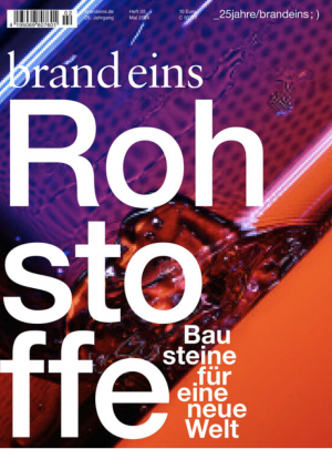 gebrauchtes Buch – brand eins Mai 2024    Titel: Bausteine für eine neue Welt Schwerpunkt: Rohstoffe