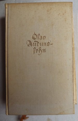 antiquarisches Buch – Sigrid Undset – Olav Audunssohn