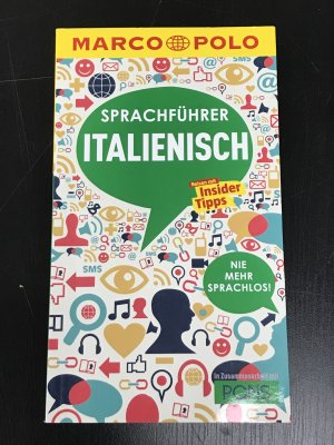 gebrauchtes Buch – Raffaella Marini – Sprachführer Italienisch - Nie mehr sprachlos!