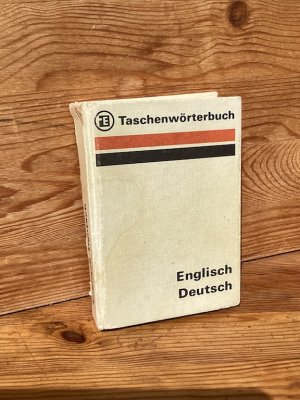 gebrauchtes Buch – Walter Schmidt – Taschenwörterbuch Englisch-Deutsch