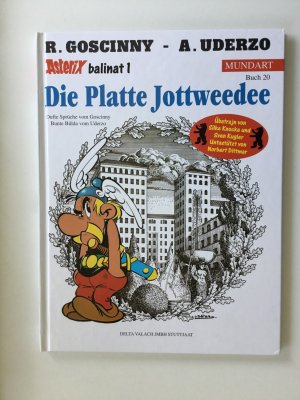 gebrauchtes Buch – Goscinny, René – Asterix Mundart / Die Platte Jottweedee (Berlinerisch I)