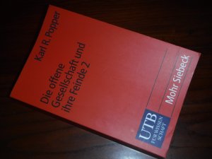 gebrauchtes Buch – Popper, Karl R – Die offene Gesellschaft und ihre Feinde - Band. 2: Falsche Propheten: Hegel, Marx und die Folgen