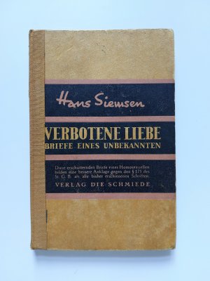 Verbotene Liebe - Briefe e. Unbekannten