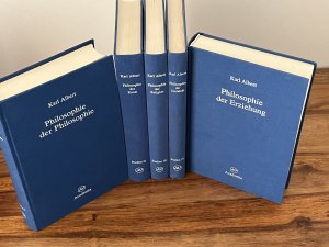 gebrauchtes Buch – Karl Albert – Philosophische Studien in 5 Bänden - Philosophie der Philosophie- Philosophie der Kunst - Philosophie der Religion - Philosophie der Erziehung - Philosophie der Sozialität