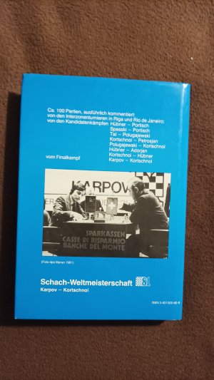 gebrauchtes Buch – Beyersdorf, Peter; Budde – Schachweltmeisterschaft 1981 Karpow - Kortschnoi