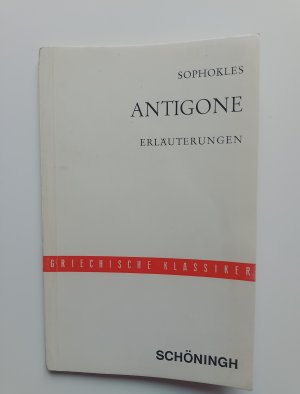 antiquarisches Buch – Sophokles – Antigone Erläuterungen