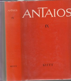 Antaios. Gesamtband IX (1968) – gebundene Ausgabe