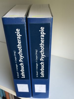 Lehrbuch Psychotherapie. 2 Teilbände (= (= Hogrefe Lehrbuch; = komplett.)