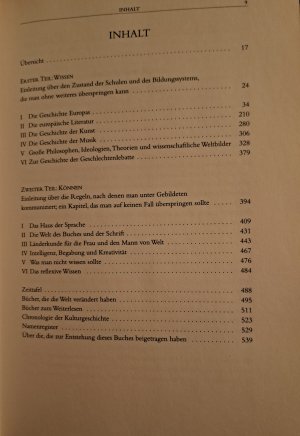 gebrauchtes Buch – Dietrich Schwanitz – Bildung alles was man wissen muss